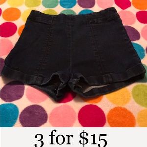 Forever 21 high waisted pinup retro shorts size 28